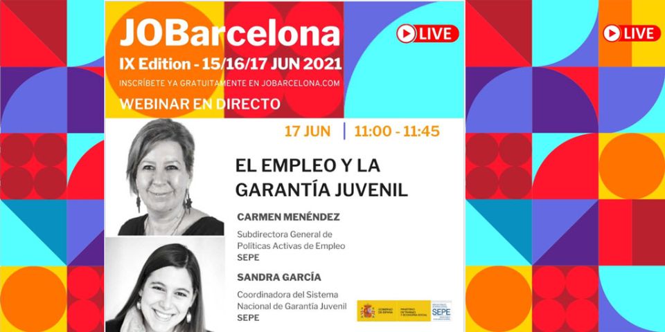 imagen webinar Garantia juvenil JOBarcelona