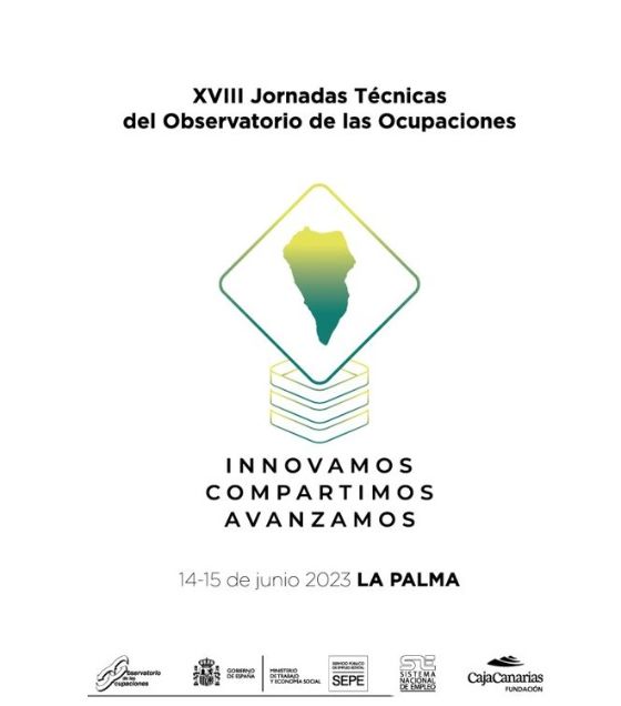 Logo de las Jornadas decimo octavas jornadas del Observatorio de las Ocupaciones celebradas en La Palma entre el 14 y 15 de Junio