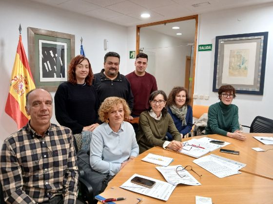 Foto con personal integrante del COE Estatal