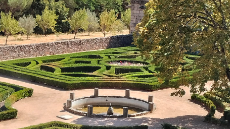 Fotografía Jardines artículo sobre escuelas taller de Patrimonio Nacional