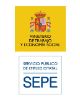 Imagen con los logos del Ministerio de Trabajo y Economía Social y del Servicio Público de Empleo Estatal