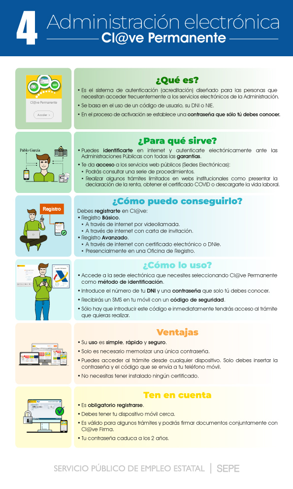 Cómo obtener la Clve PIN para realizar trámites online