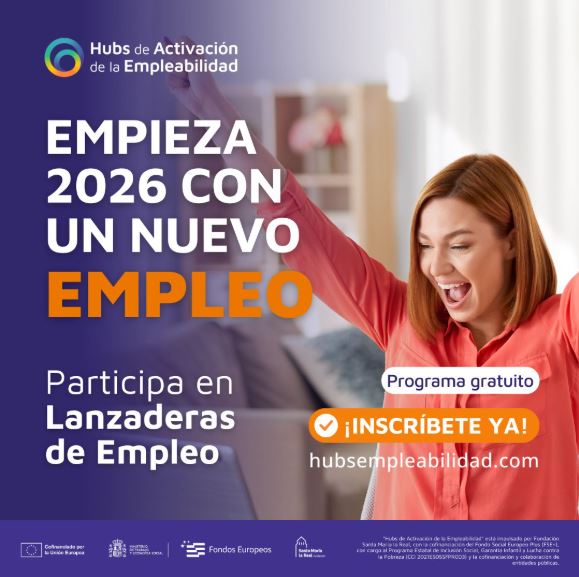 Imagen de las LANZADERAS DE EMPLEO para 2026 de la Fundación Santa María la Real 