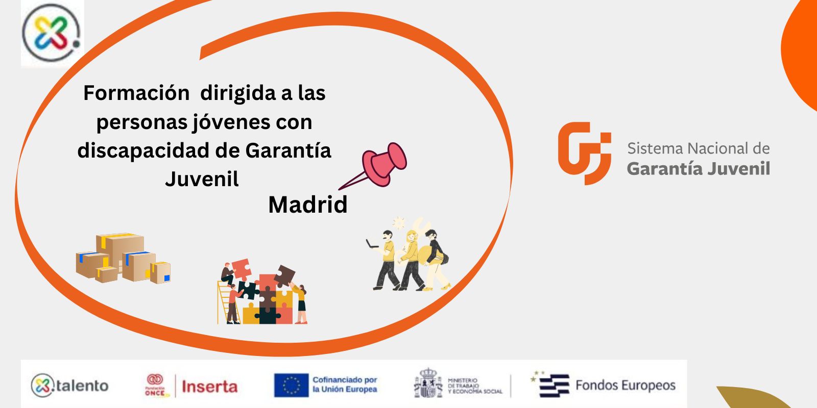 Cursos Por Talento de Garantía Juvenil en Madrid
