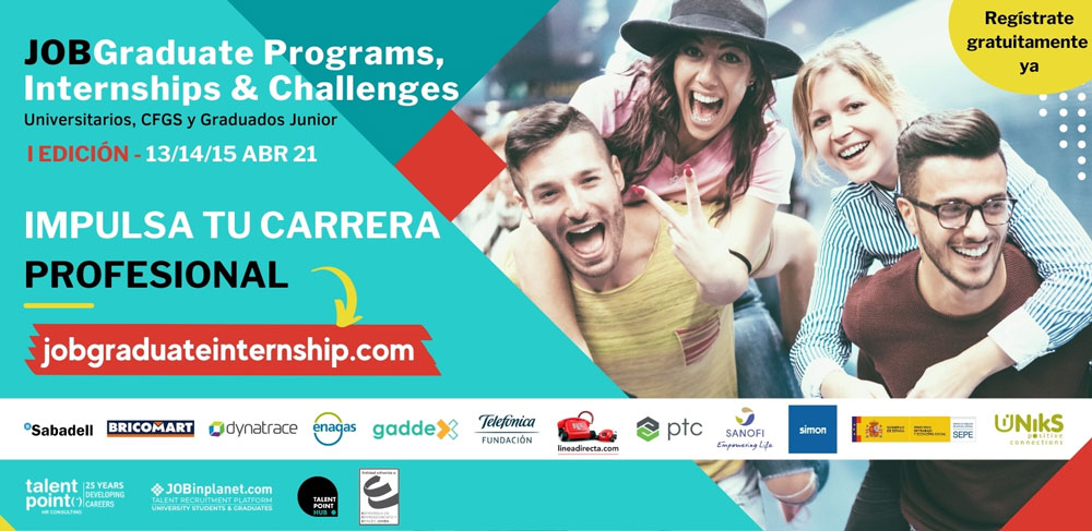 Imagen fondo JOBGraduate  2021  Programs, Interships & Challenges