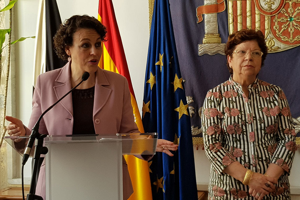 Magalena Valerio presntó en Ceuta el Plan Integral de Empleo 2019-2020