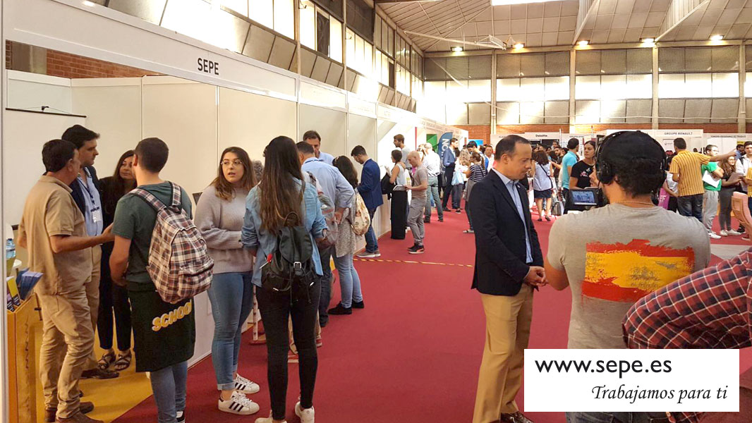 Imagen fondo IV Feria de Empleo de la Universidad de Sevilla