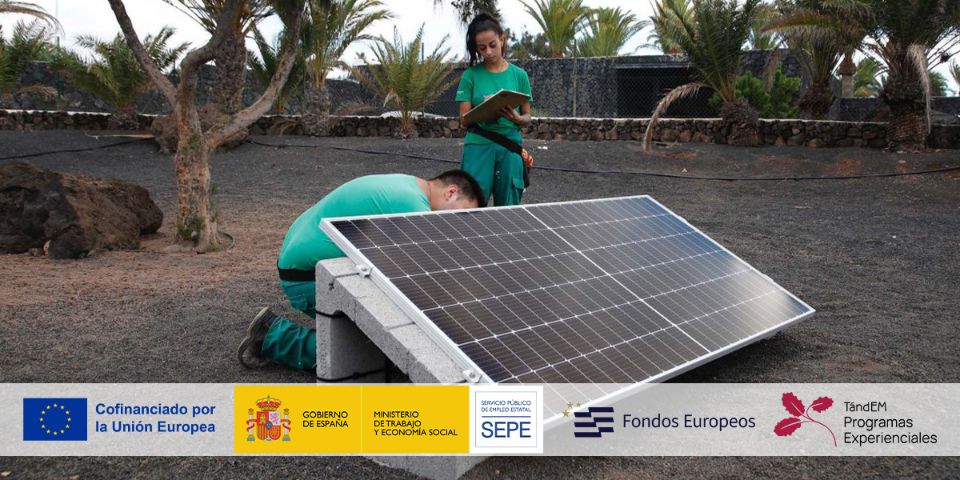 El SEPE y Patrimonio Nacional desarrollan en Lanzarote un nuevo Programa Experiencial TándEM