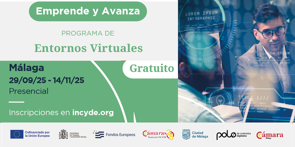 ¿Conoces el curso gratuito Creación y Consolidación Empresarial en Entornos Digitales de la Fundación INCYDE?