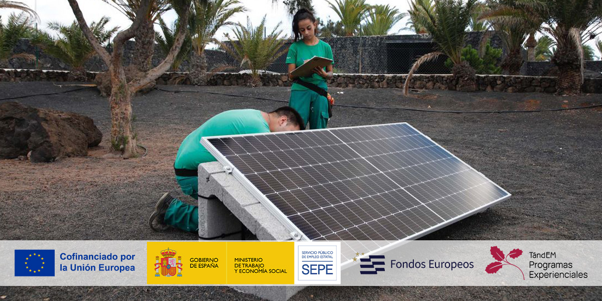 El SEPE y Patrimonio Nacional desarrollan en Lanzarote un nuevo Programa Experiencial TándEM