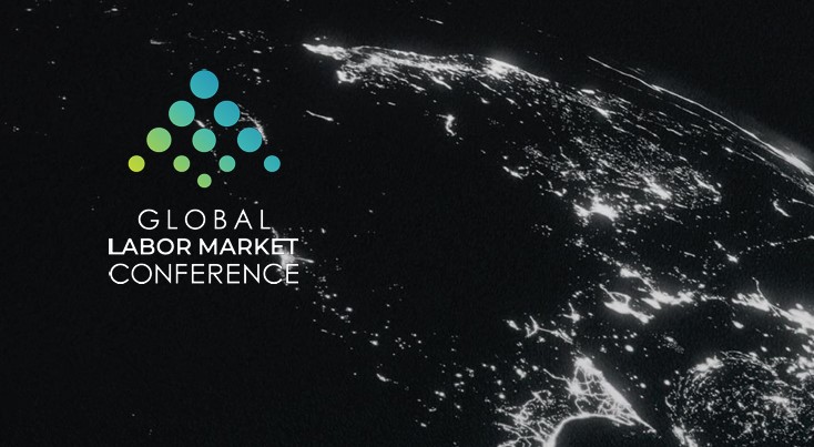Imagen del logo de la organización de la Conferencia Global del Mercado Laboral 