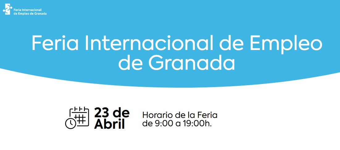 Imagen promocional feria internacional empleo Granada