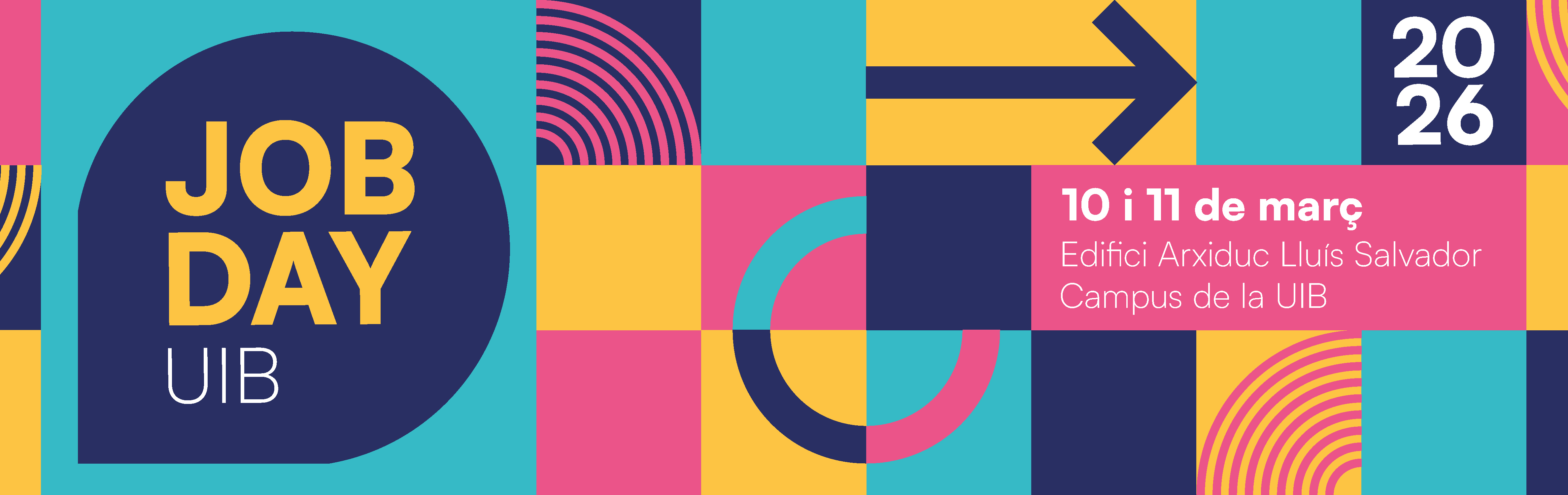 Logo de la feria de empleo JobDay UIB