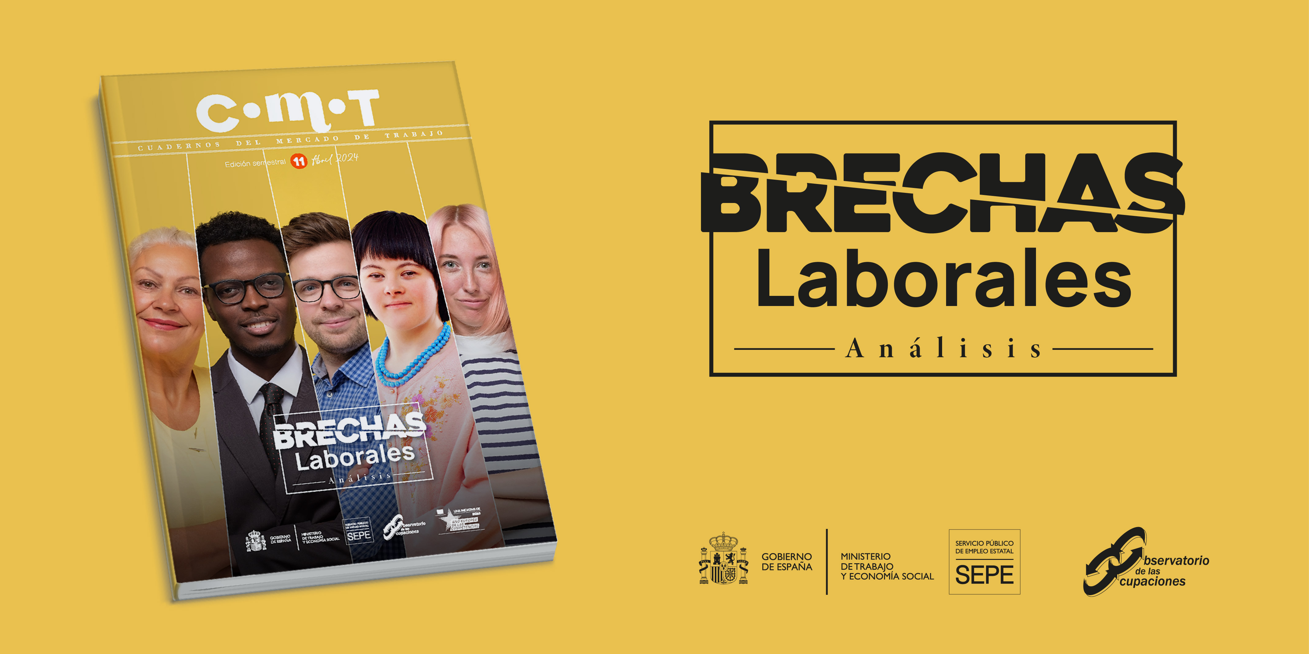 Imagen decorativa de la portada de la revista Cuadernos del Mercado de Trabajo número 11