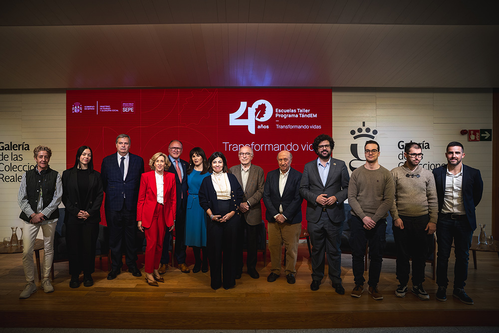 El SEPE celebra el 40º Aniversario de las Escuelas Taller-Programa TándEM dando voz a sus protagonistas 