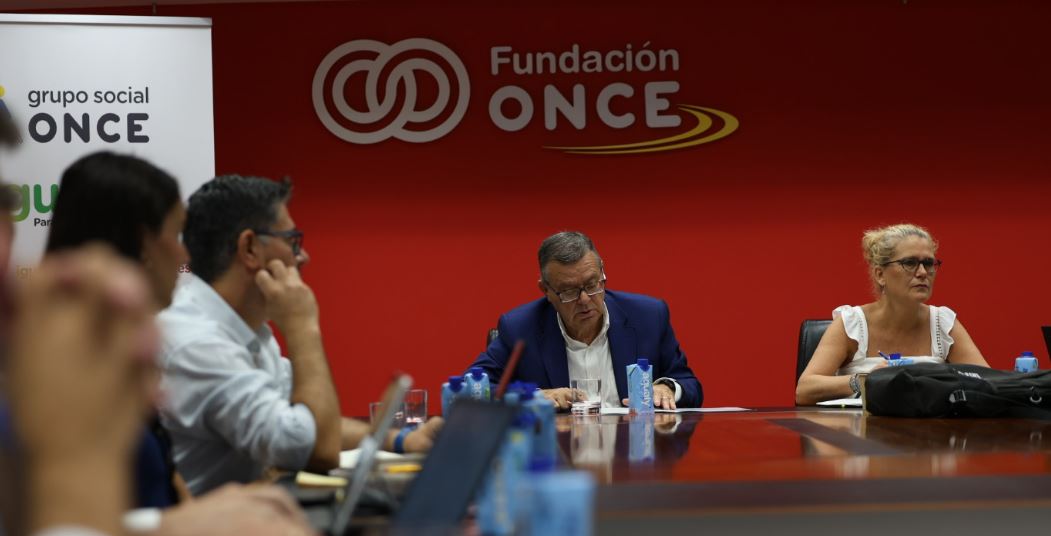 Imagen de la primera reunión y lanzamiento del proyecto europeo ‘IncluvIA’ celebrada en la sede de Fundación ONCE en Madrid