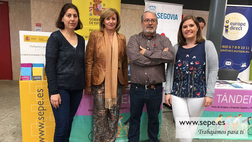 Imagen fondo Feira de Emprego e Empresa de Segovia Tándem 2018