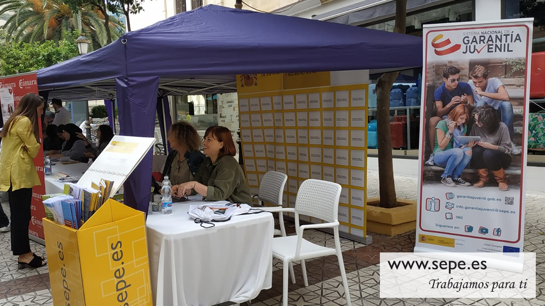 Imagen fondo III Feira de Emprego de Garantia Xuvenil de Ceuta